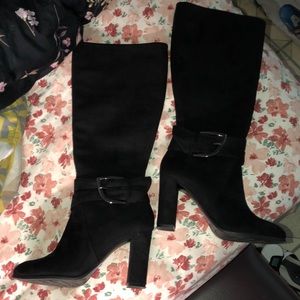 IMPO Black Heeled Boots